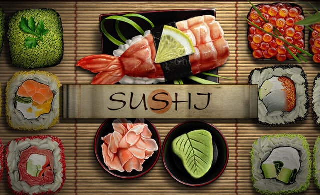 Sushi Online Casino Slot Review logo