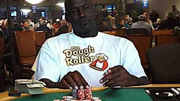 Michael Jordan gambling